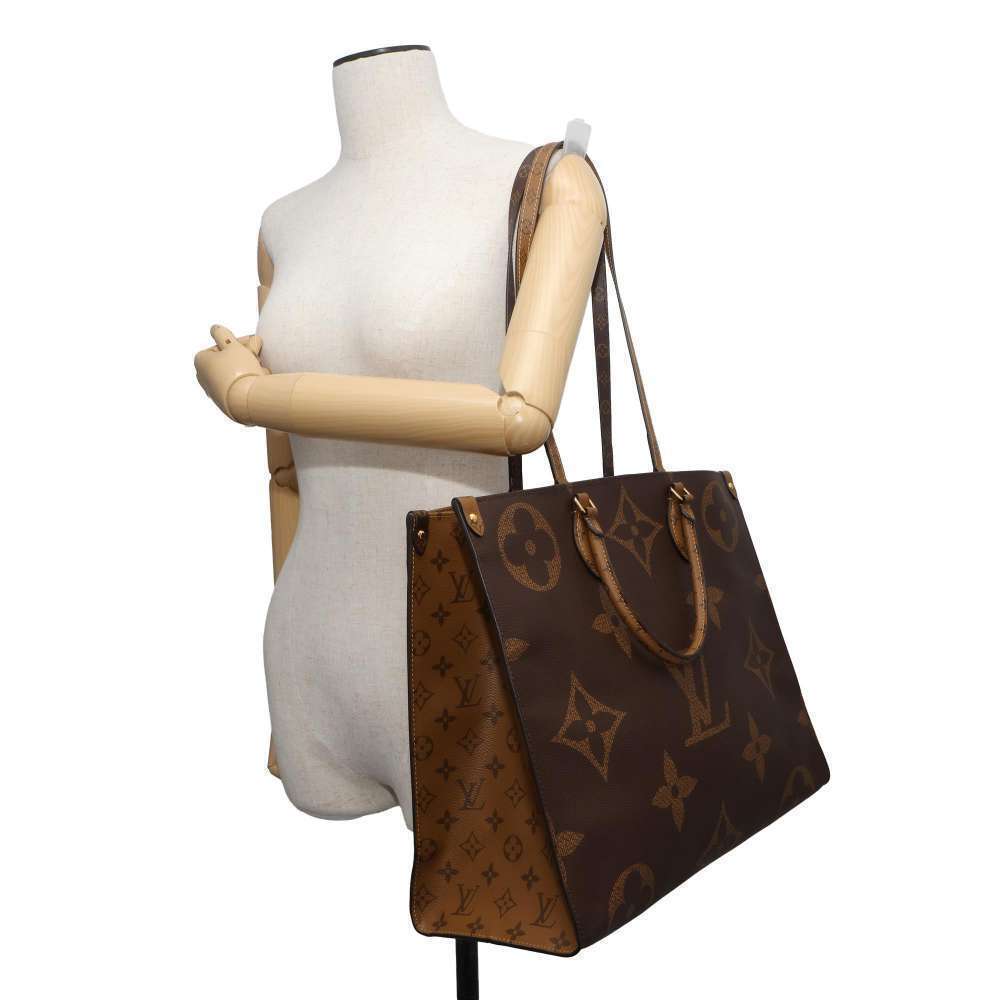 Louis Vuitton Tote Giant Bag OnTheGo Monogram Reverse Shoulder - Picture 5 of 12